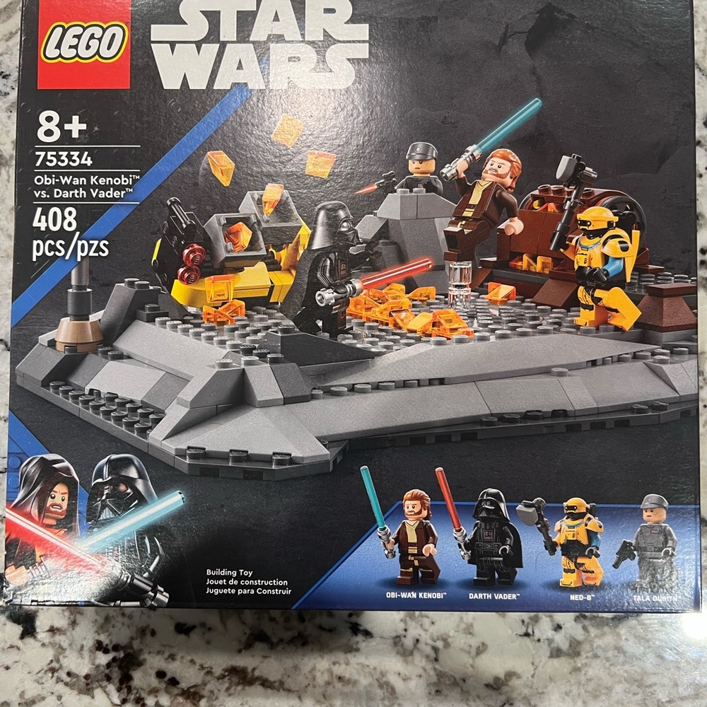 LEGO Star Wars Battle Set with Blue and Black Pieces